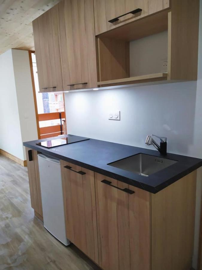 Charming Studio With Balcony Macot-la-Plagne Bagian luar foto